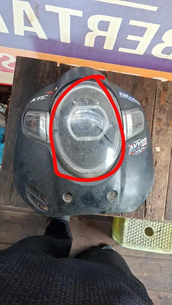 dijual lampu  Led merk aes