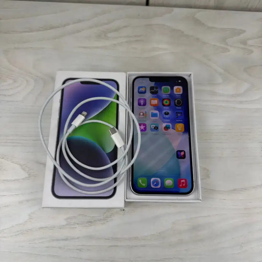 iPhone 14 128GB Inter purple mulus no minus 128 wifi only