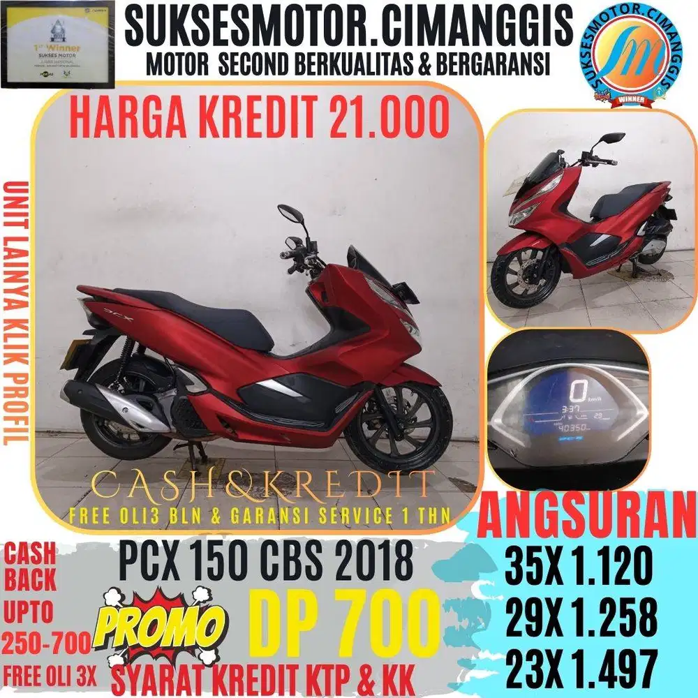 PCX 150 CBS SUKSESMOTOR CASHBACK UPTO700RIBUAN FREE OLI3X