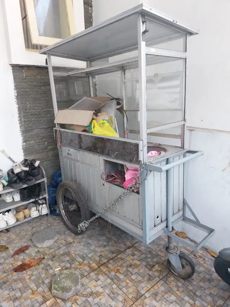 Dijual Gerobak Bahan Alumunium