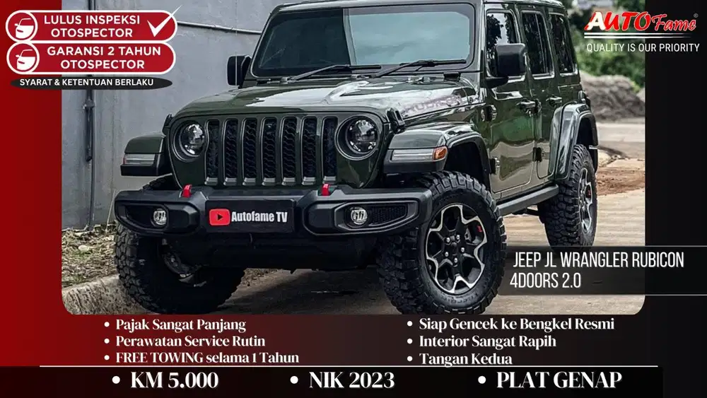 KM 5RB Jeep JL Wrangler Rubicon 4Doors 2.0 NIK 2023