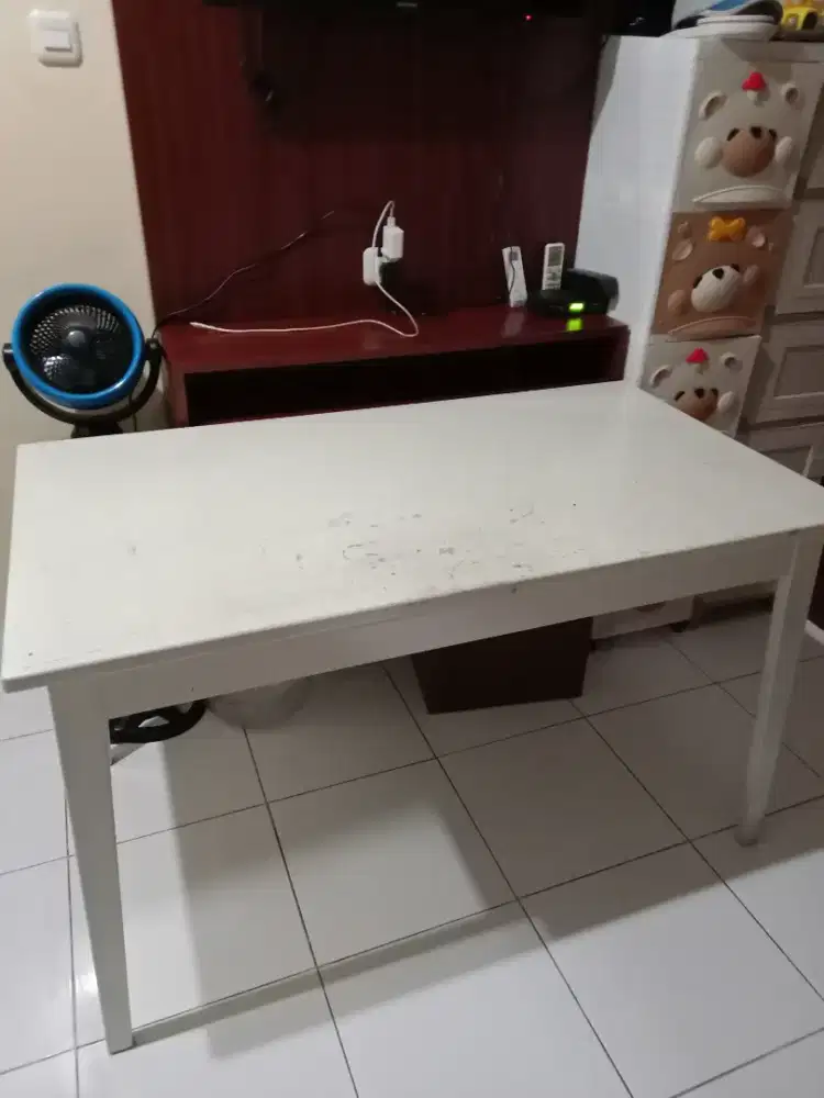 MEJA KERJA BESAR BERAT ISTIMEWA DUCO