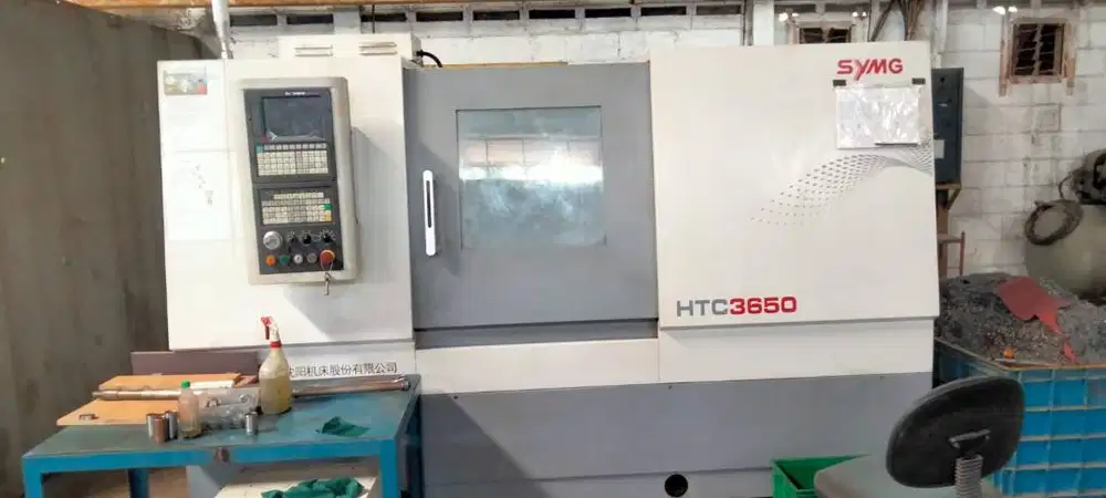 MESIN CNC BUBUT MERK HTC3650