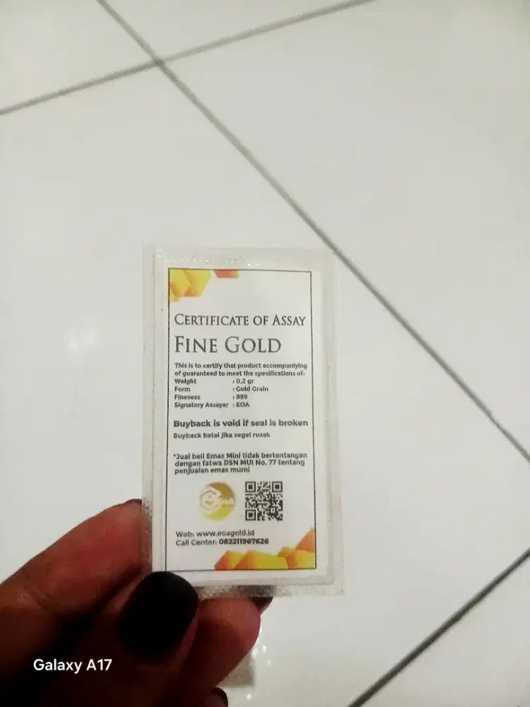 EOA gold 0.2 gram