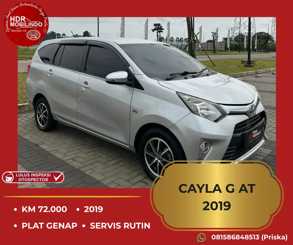 CALYA G AT MATIC 2019 GENAP