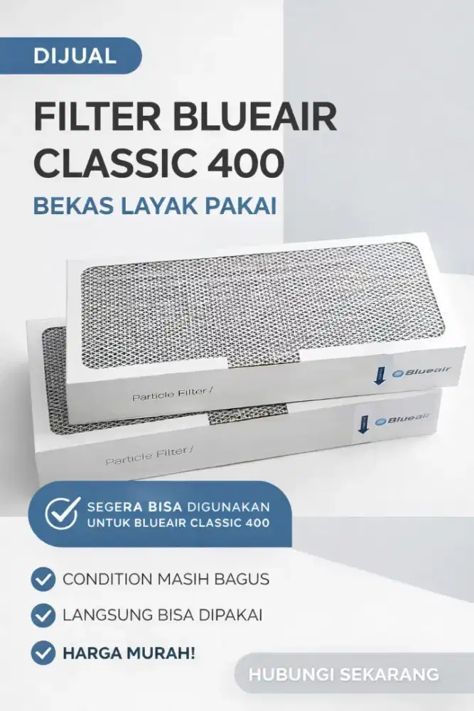 Filter blueair classic 400 bekas