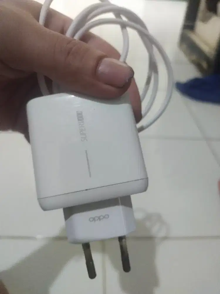 Charger Oppo 65watt original super vooc fast charging