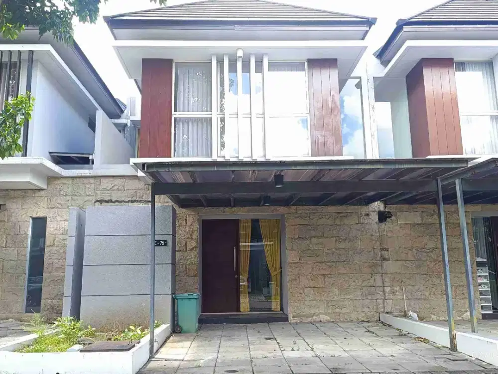 Rumah minimalis bersih modern asri di Graha Natura