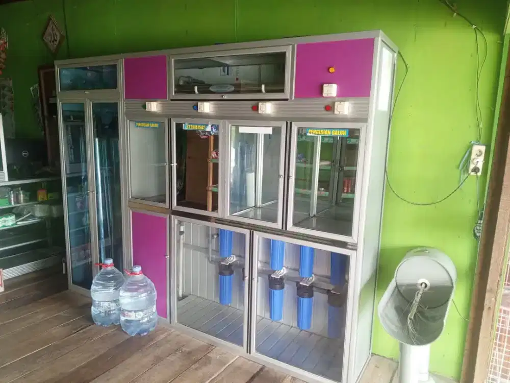 Mesin air isi ulang stanlis