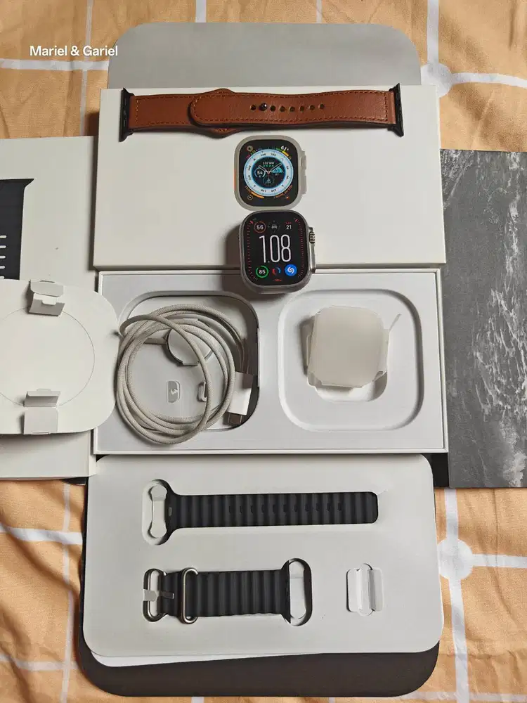 Apple Watch iWatch Ultra 1 BH 92 Titanium 49mm GPS Cellular Fullset no