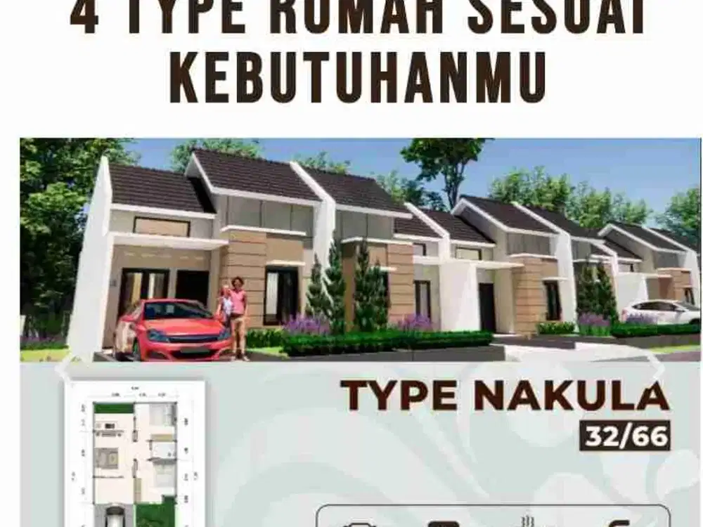 Dapatkan rumah Huni Di Perumahan Pandawa Regency, Nanggerang, Tajur Halang, Bogor