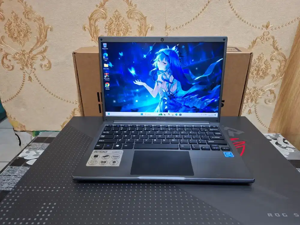 Laptop Axioo Slimbook 13 -RAM 6Gb -SSD 128GB  -Webcam -MULUS