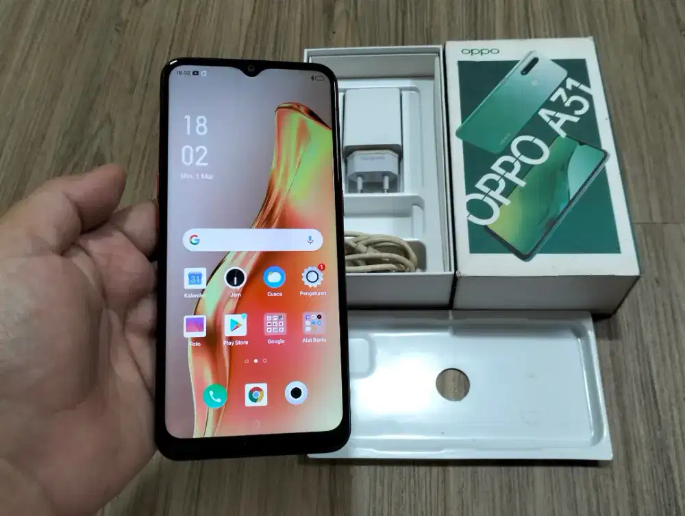BUTUH UANG OPPO A31 RAM 6GB / 128GB 4G LTE Duos 6.5in Finger Fullset
