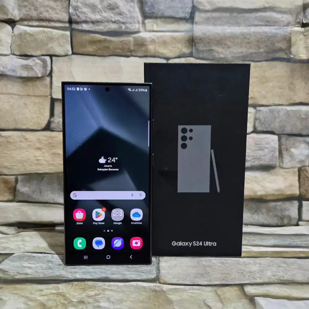 Samsung Galaxy S24 Ultra 5G 12/512 Grey ex inter Fulset segel mulus