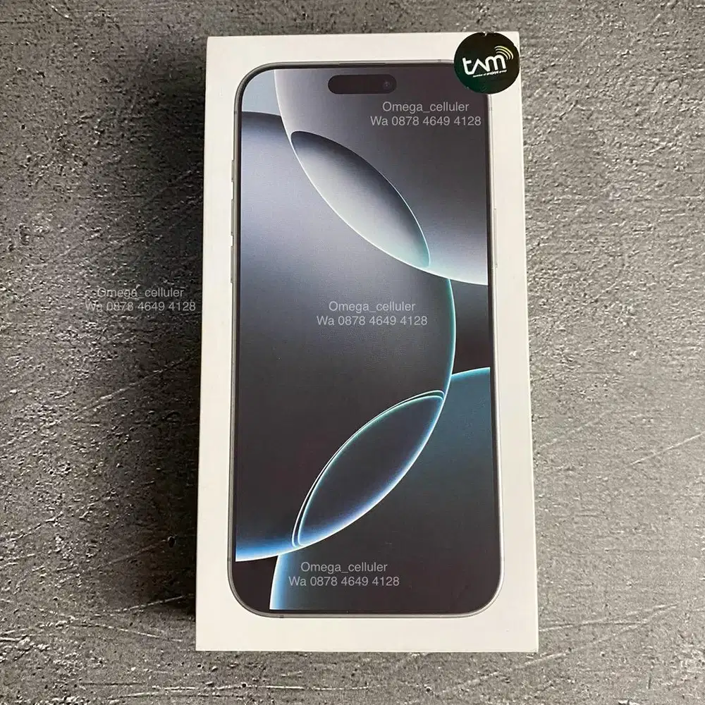 Iphone 16 promax 256gb white ibox new segel