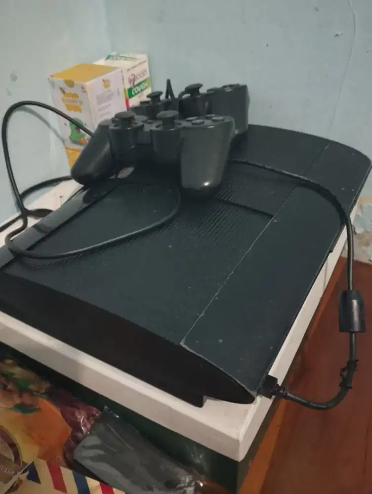Jual PS 3 slim stik 2