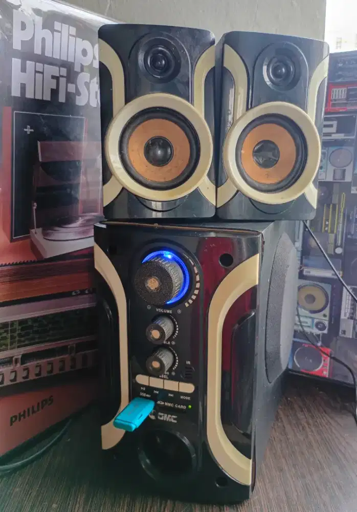 Sound speker GMC suara mantap