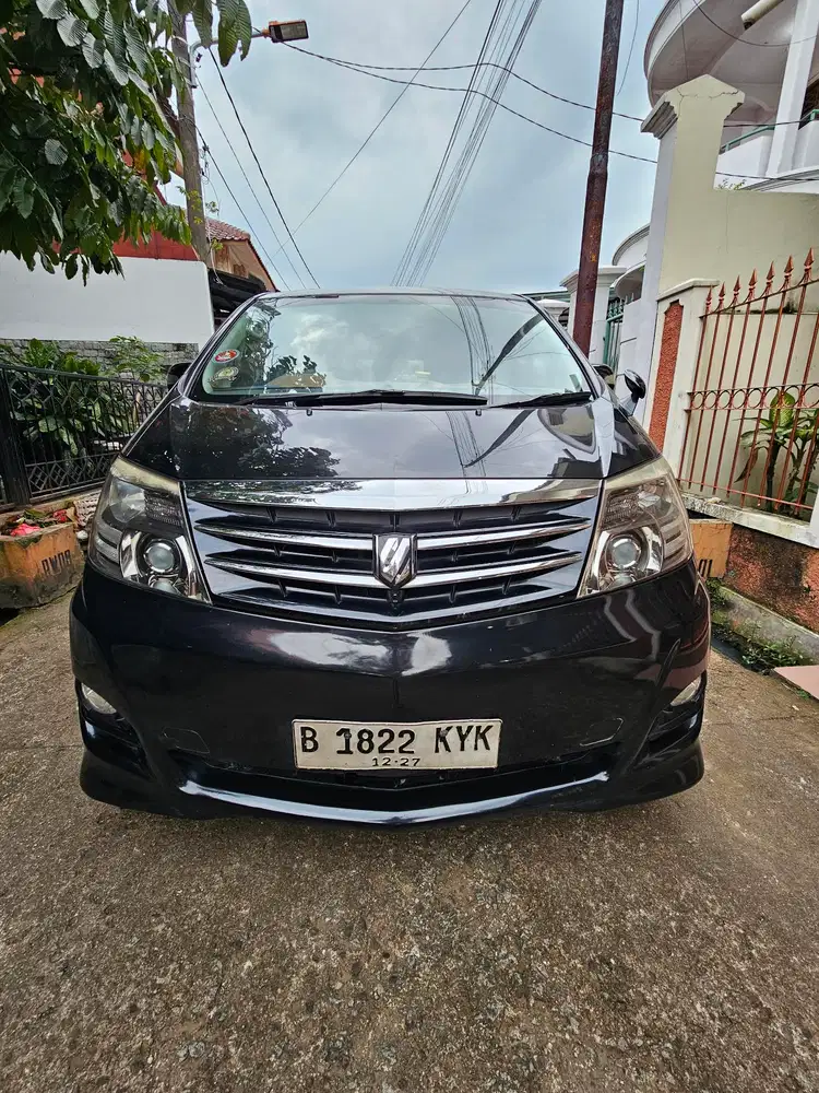 Alphard 2.4 Bensin AT 2007 Good Condition
