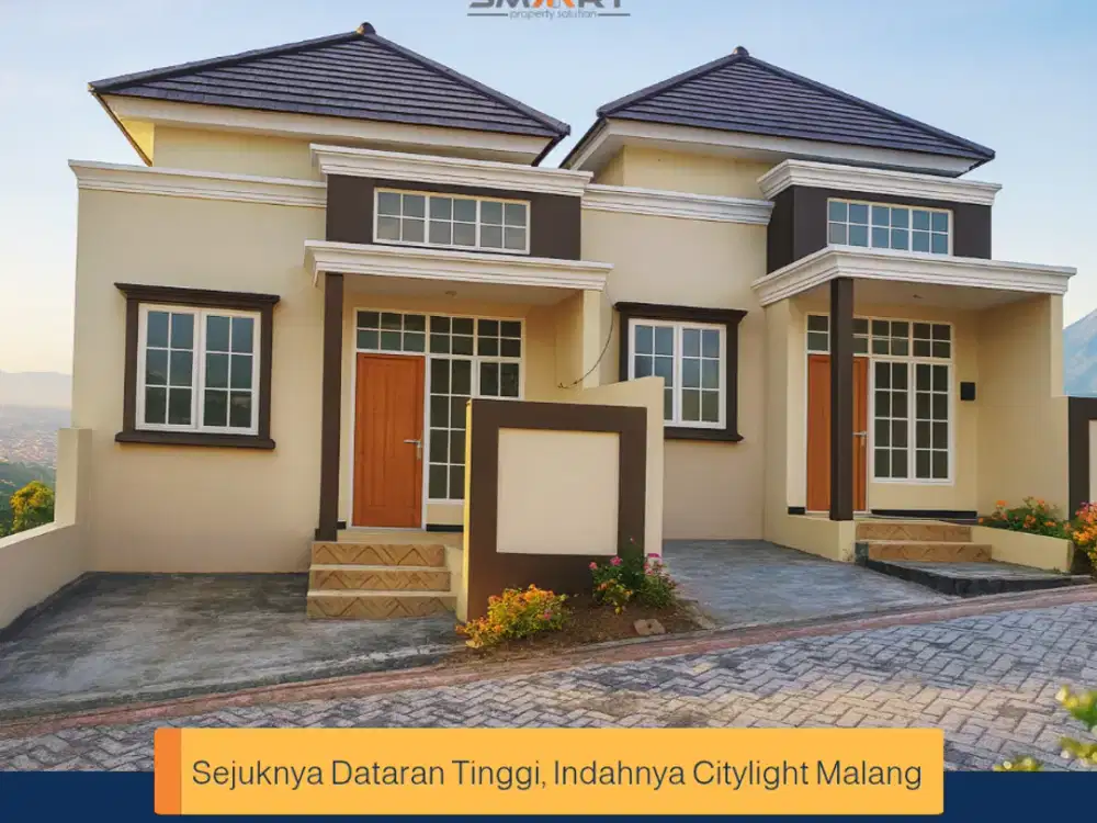 Rumah Premium Modern Classic Kota Malang – row jalan 10 meter Fasilitas Resort