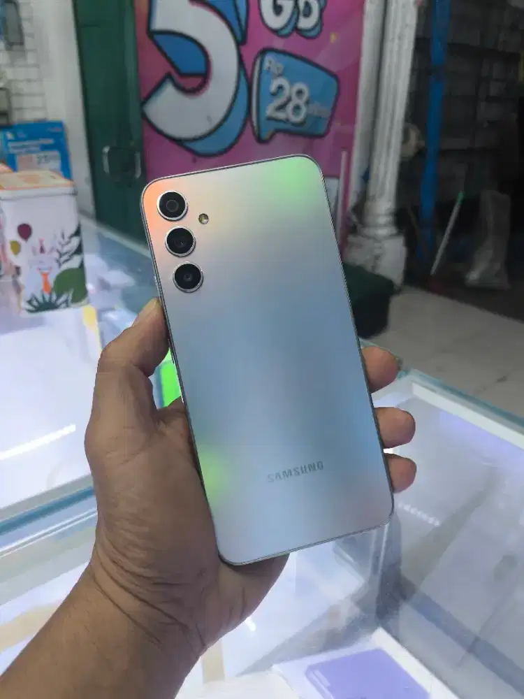 dijual hp sansung a34 ram 8+8/256