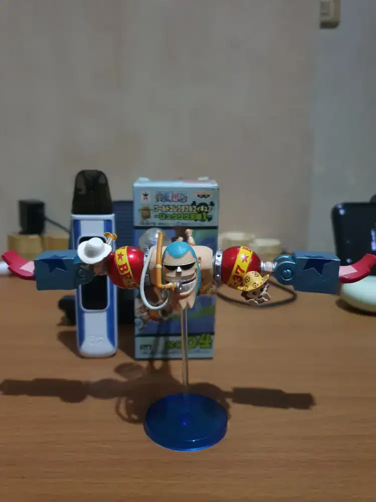 Jual figure wcf banpresto one piece,killer,franky,kamen rider v3