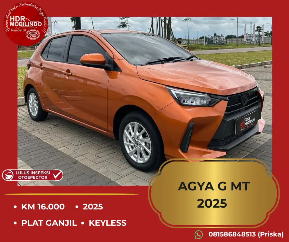 NEW AGYA G MT MANUAL 2025 GANJIL