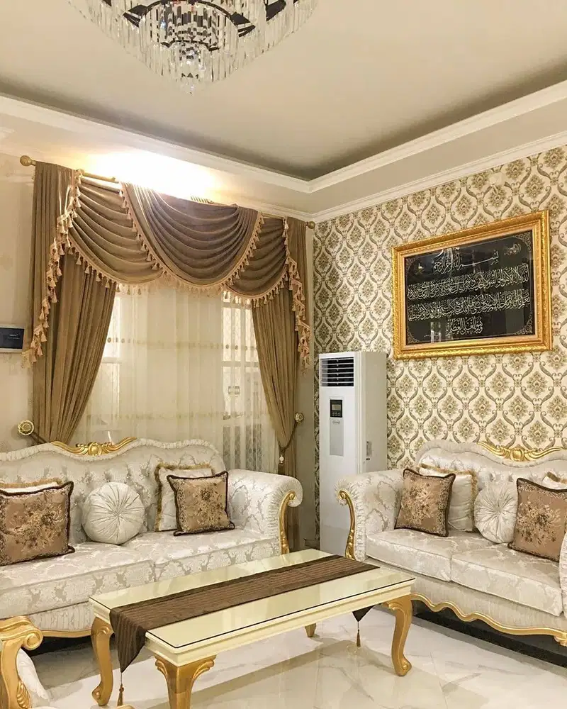 Supplier Tirai Gorden Jendela Gordyn Mewah Hordeng Model Terbaru Murah