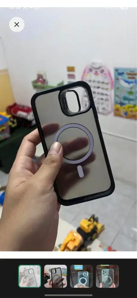 Case hybrid sof hard case iphone 11