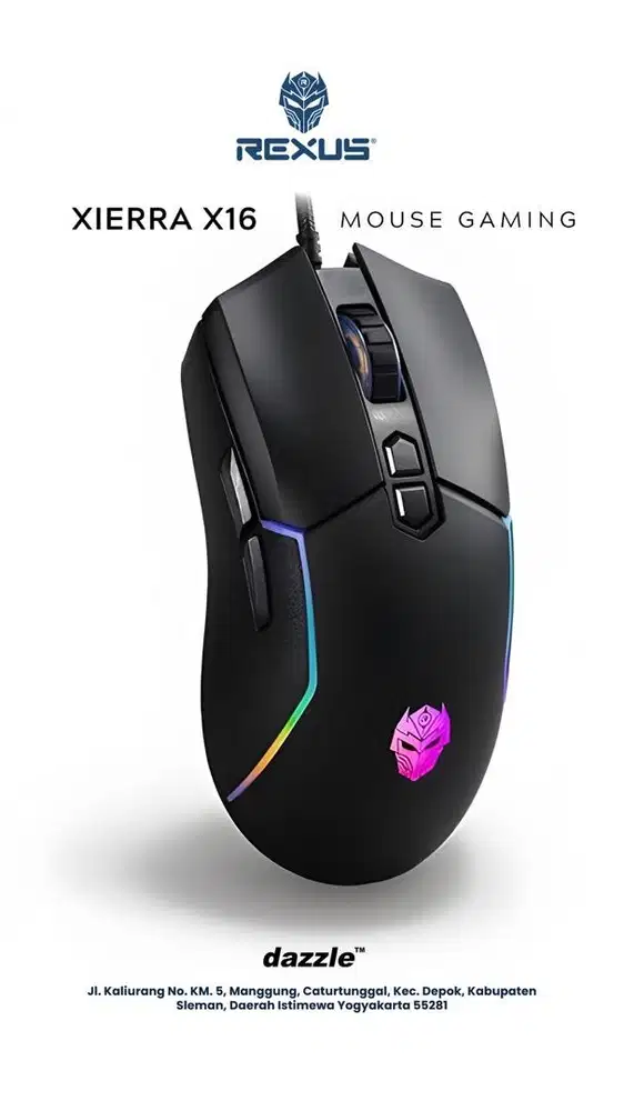 Mouse Gaming Rexus Xierra X16