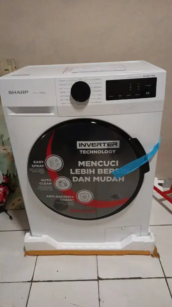 Mesin cuci sharp ES-FL1270MWX
