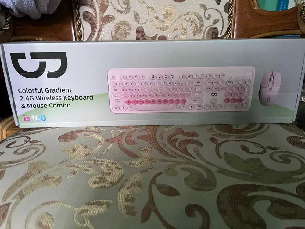 Keyboard Goojodoq IS100 Warna Hitam