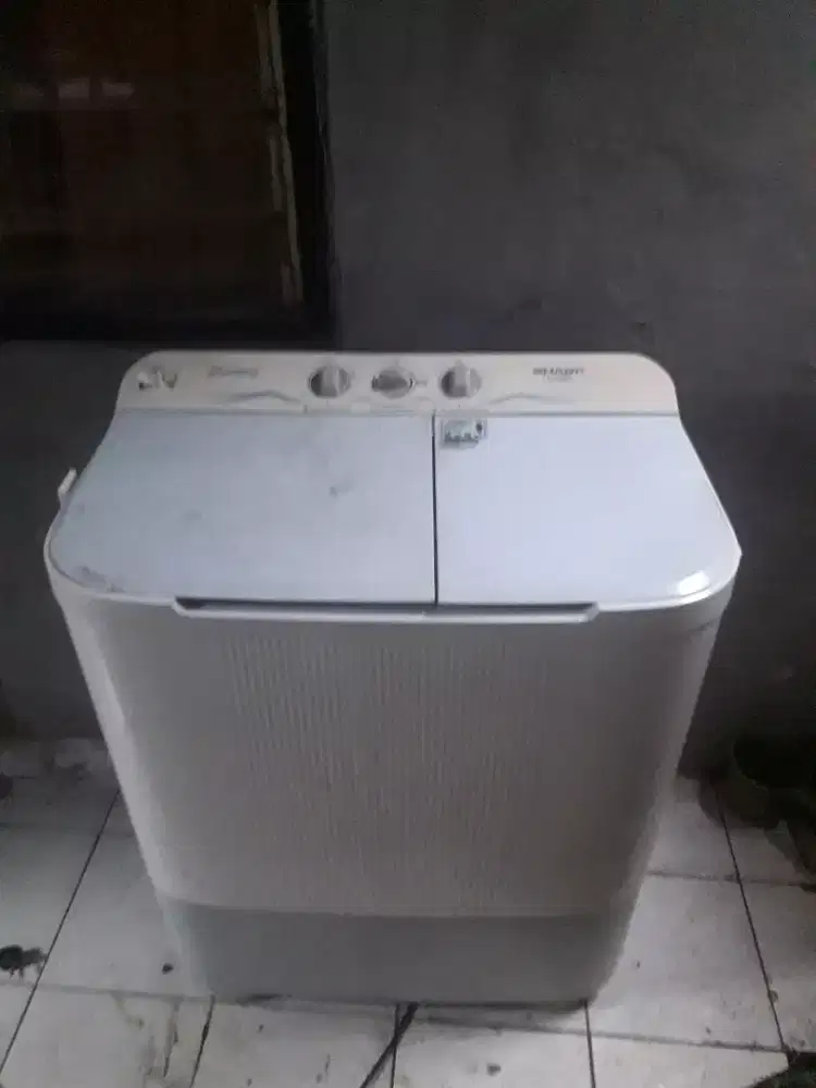 Mesin cuci sharp kapasitas 8kg normal
