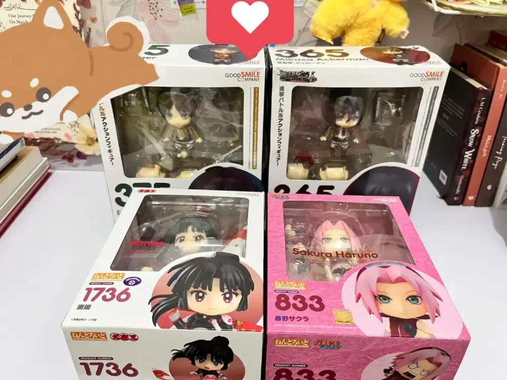 Nendoroid Original GSC – Eren, Mikasa, Sakura, Sango