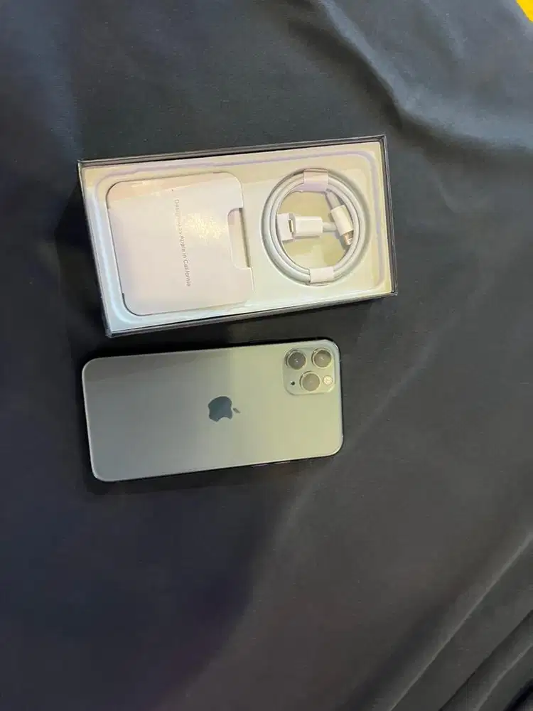 iphone 11 pro 256gb sama sama full set