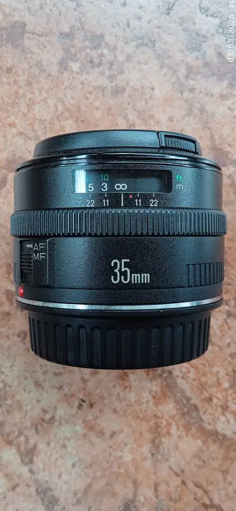 Lensa Canon 35mm F2 Mulus TAJAM