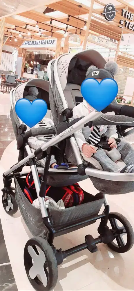 STROLLER TWIN (Anak kembar) Tingkat BABY ELLE