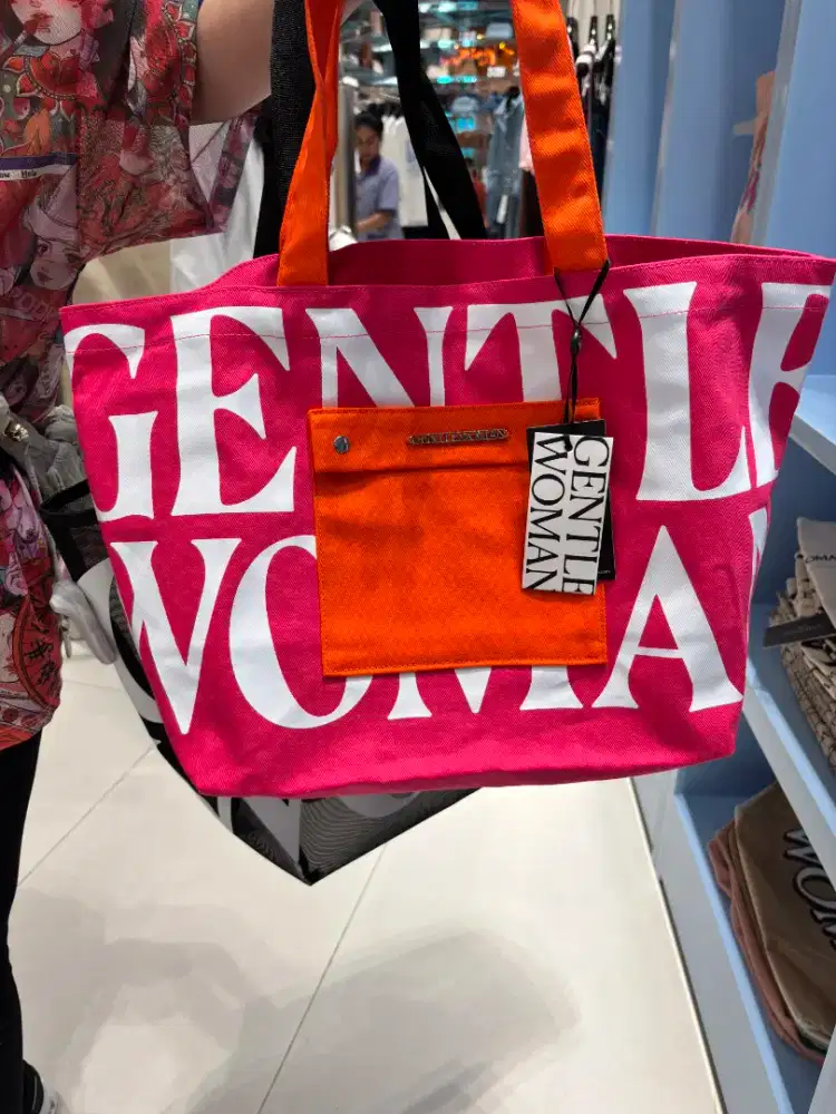 Tas gentle woman pink - asli