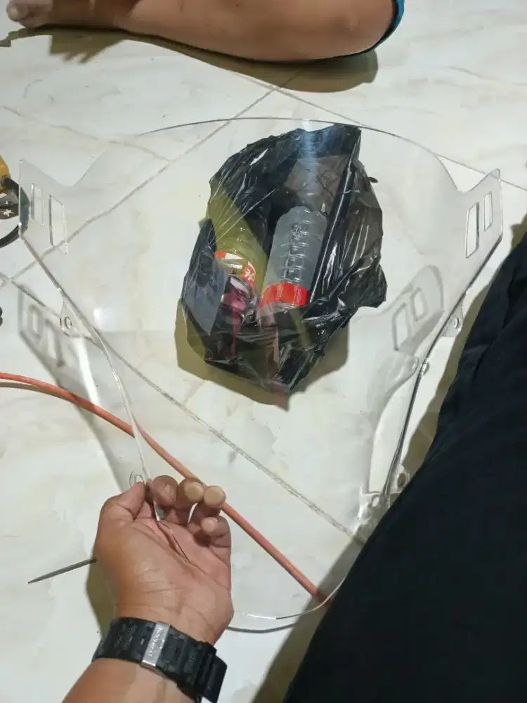 Windshield PCX 2024 Modif Thai ceper