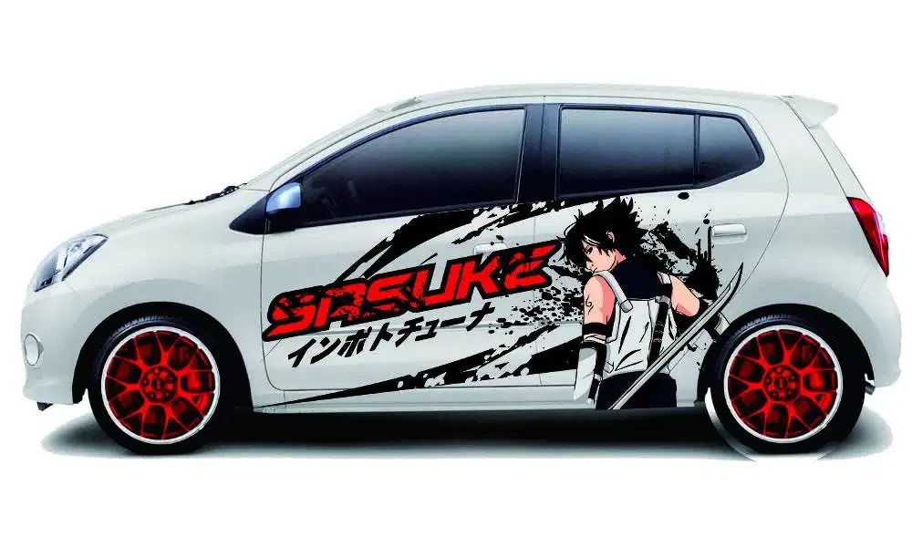Stiker mobil wrapping sticker full body mobil