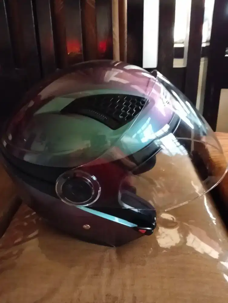 Zeus 610  Doble visor mlusss gresss zise l pemakaian seminggu