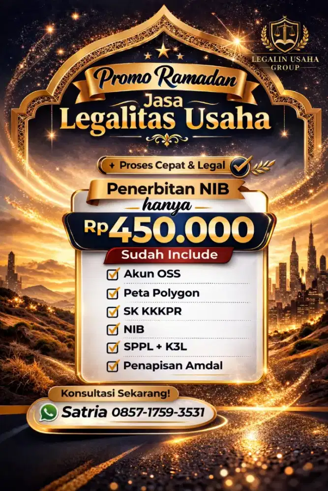 Jasa pengurusan NIB, PKKPR, AMDALNET, CORTAX