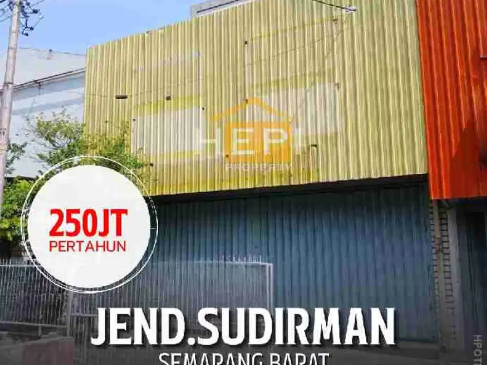 Di Sewakan Toko di Jendral Sudirman Semarang