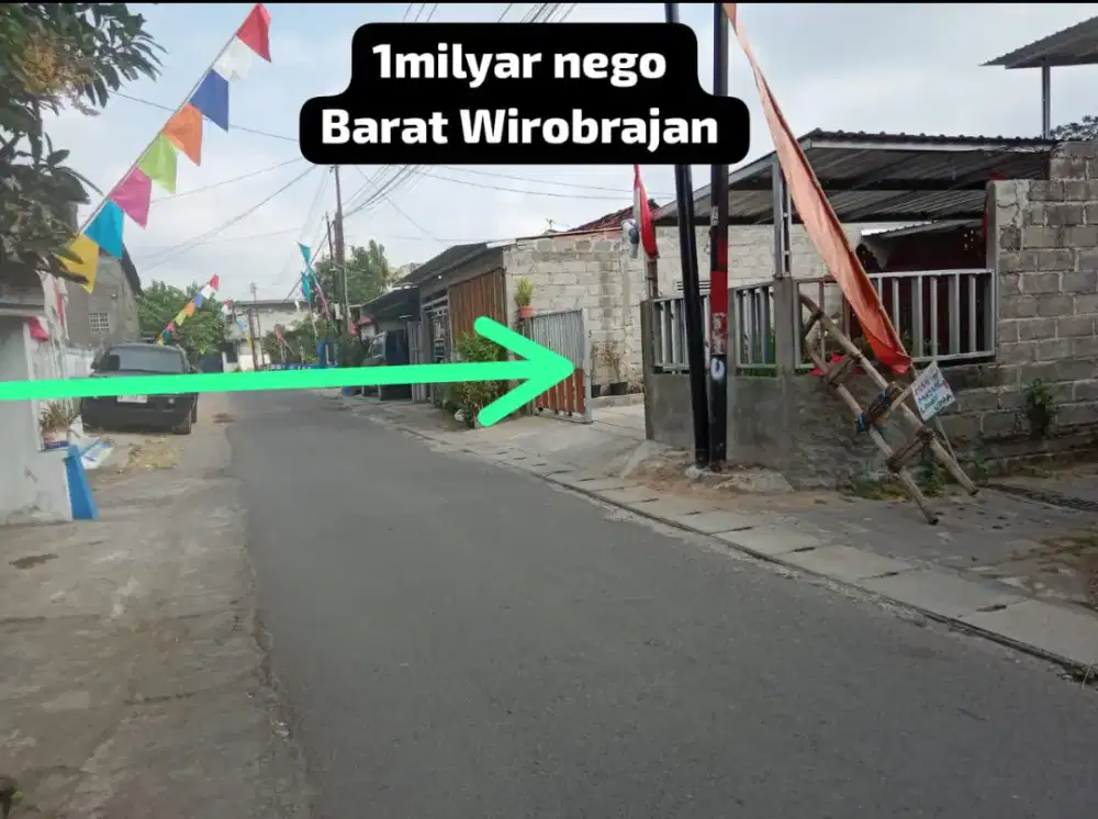 Rumah murah barat SMA 1 Wirobrajan di Ngestiharjo kasihan Bantul Yogya