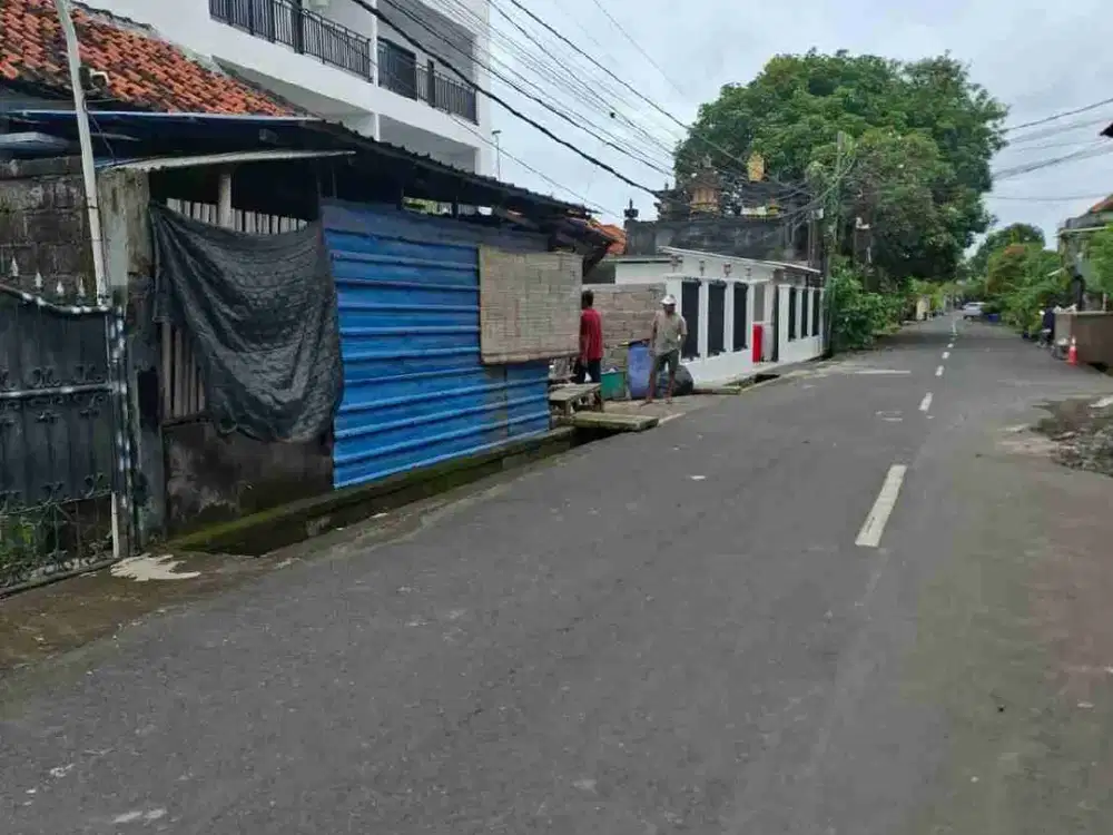 Sale Tanah Strategis 480M2 Hny 150Mtr Dr Utama Tk Badung Renon Jl8mtr