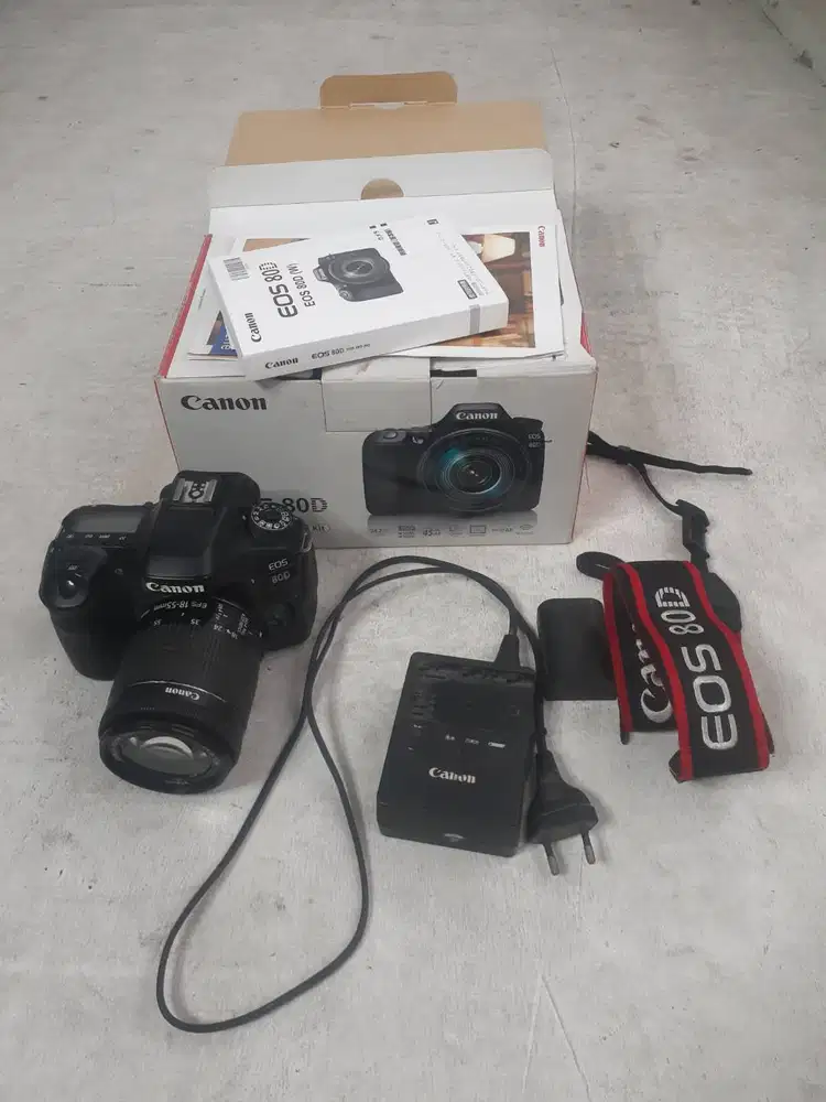 Canon 80D second normal lancar