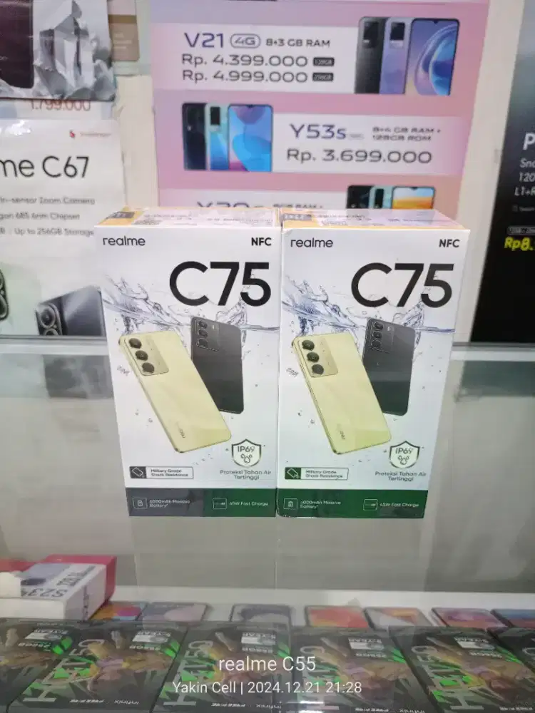 Realme C75 8/256 GB Tahan Air Tahan Banting Garansi Resmi