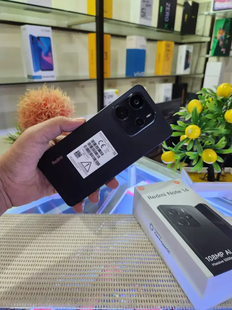 Redmi Note 14 Ram 8+8Gb/ 256Gb Fullset Mulus Original 100% Like New