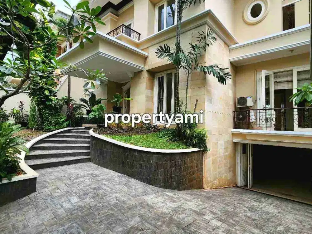jual rumah mewah semi furnished di Pondok Indah Jakarta Selatan
