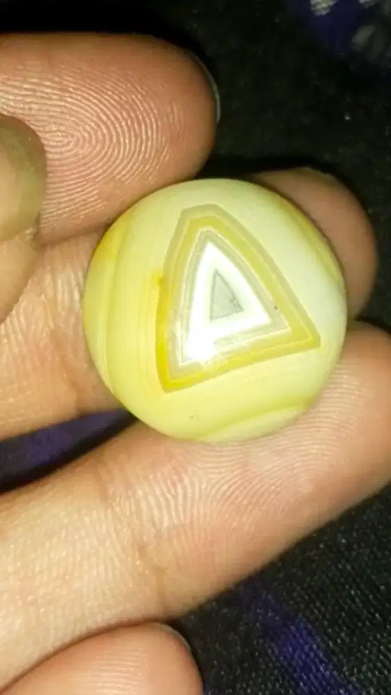 Batu akik karang Nunggal pamor