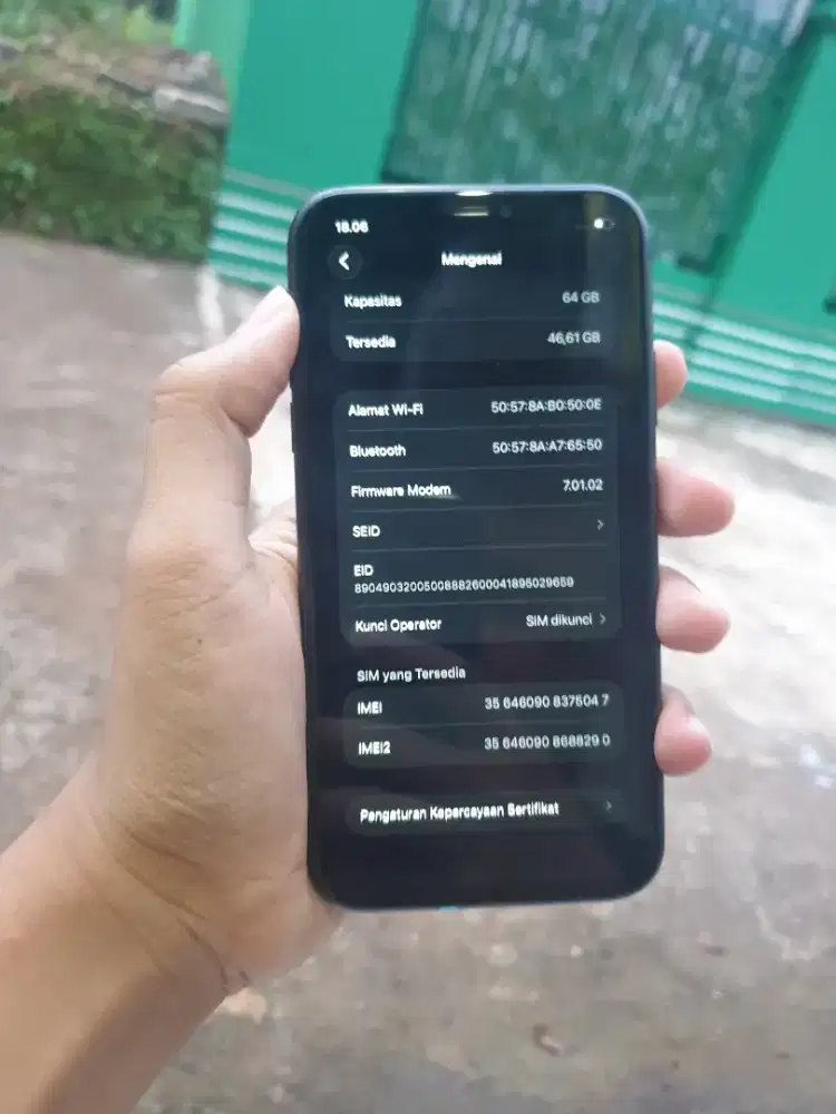 iphone 11 64gb simlok wifi only siap riset jual cpt